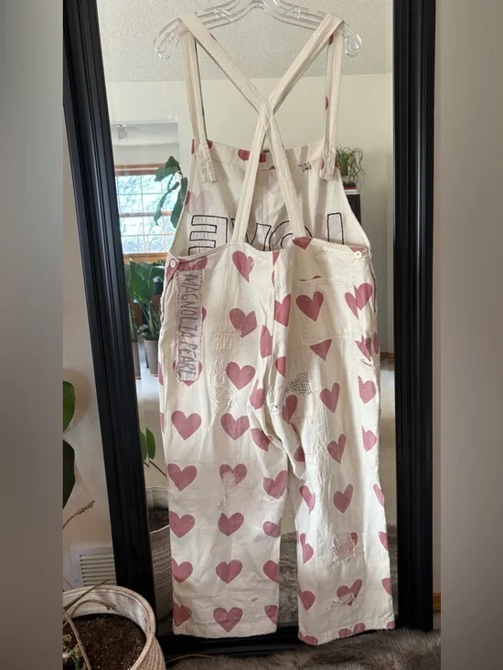 MAGNOLIA PEARL LOVE Heart Overalls - Picture 3 of 6